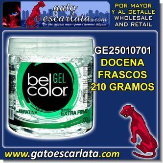 Read full article NON-GREASY FIXING HAIR GEL BRAND BELCOLOR - DOZEN OF 210 GRAM CONTAINERS