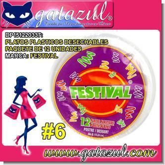 Read full article DISPOSABLE PLASTIC PLATES 6 BRAND FESTIVAL PACK OF 12 UNITS Read full article DISPOSABLE PLASTIC PLATES 6 BRAND FESTIVAL PACK OF 12 UNITS