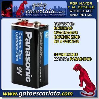 Lee el articulo completo BATERIAS CUADRADAS CARBON ZINC DE 9 VOLTIOS MARCA PANASONIC - 12 UNIDADES Lee el articulo completo BATERIAS CUADRADAS CARBON ZINC DE 9 VOLTIOS MARCA PANASONIC - 12 UNIDADES