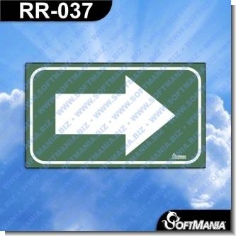 Lee el articulo completo Rotulo Prefabricado - FLECHA DERECHA