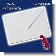 GEPOV384B: Big White Letter Size Envelope - Pack of 100 Units