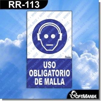 Lee el articulo completo Rotulo Prefabricado - USO OBLIGATORIO DE MALLA VERSION 02