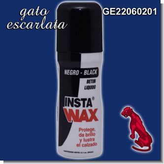 Read full article LIQUID SHOE POLISH BRAND INSTAWAX 60 MILILITERS - DOZEN