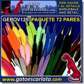 Lee el articulo completo CORDON GRANDE PARA CALZADO - PAQUETE CON 72 PARES