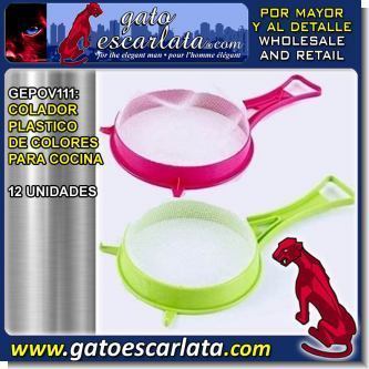 Read full article COLORED PLASTIC KITCHEN STRAINER - 12 UNIDADES