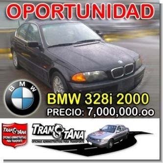 Lee el articulo completo Sedan BMW 328i 2000 - Precio 7,000,000 - (506) 2282-5122 / (506) 2282-6211 Lee el articulo completo Sedan BMW 328i 2000 - Precio 7,000,000 - (506) 2282-5122 / (506) 2282-6211