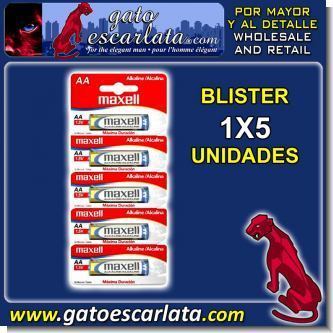 Read full article BATTERIES TYPE AA BRAND MAXELL - BLISTER OF 5 UNITS Read full article BATTERIES TYPE AA BRAND MAXELL - BLISTER OF 5 UNITS