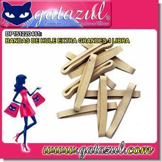 Lee el articulo completo BANDAS DE HULE EXTRA GRANDES 1 LIBRA