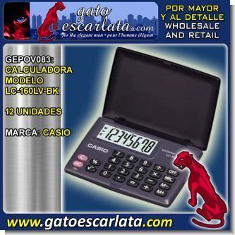 Read full article CALCULATOR BRAND CASIO MODEL LC-160LV-BK - 12 UNITS Read full article CALCULATOR BRAND CASIO MODEL LC-160LV-BK - 12 UNITS