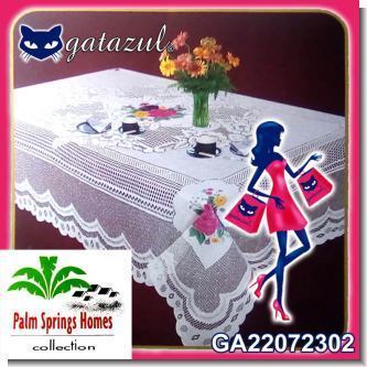Read full article BEAUTIFUL WHITE LACE TABLECLOTH WITH FLOWER DESIGN SIZE 55 X 71 INCHES BRAND PALM SPRINGS HOMES Read full article BEAUTIFUL WHITE LACE TABLECLOTH WITH FLOWER DESIGN SIZE 55 X 71 INCHES BRAND PALM SPRINGS HOMES