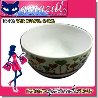 Lee el articulo completo TAZA ESTILO INFANTIL 12 CENTIMETROS DE DIAMETRO