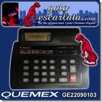 Read full article MULTI LANGUAGE TALKING CALCULATOR AND ALARM CLOCK QUEMEX CASIO MODEL QTC-999 - 12 UNITS