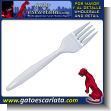 GEPOV399: Tenedores Plasticos Desechables - 12 Paquetes con 25 Tenedores Cada Uno