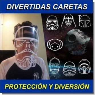 Lee el articulo completo DIVERTIDAS CARETAS ANTI-COVID - CON EL DIBUJO DE TU PERSONAJE FAVORITO