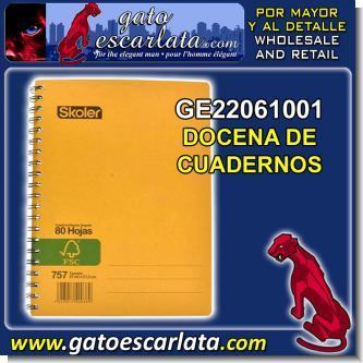 Read full article LARGE SPRING NOTEBOOK 80 SHEETS - 12 UNITS