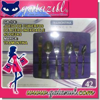 Lee el articulo completo JUEGO DE CUBIERTOS DE ACERO INOXIDABLE 42 PIEZAS