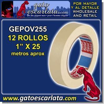 Lee el articulo completo CINTA ADHESIVA MASKING TAPE 1 PULGADA - 12 UNIDADES