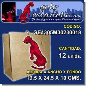 Read full article KRAFT PAPER GIFT BAG SIZE 19.5 X 24.5 X 10 CENTIMETERS - 12 UNITS