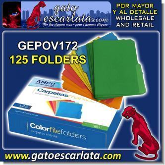 Read full article LETTER SIZE COLOR AMPO FOLDER - 125 UNITS PACK