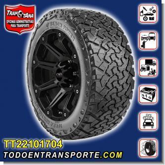 Lee el articulo completo LLANTA RADIAL PARA VEHICULO PICKUP MARCA VENOM MEDIDA 265/65R18  MODELO TERRA HUNTER X/T 116T XL T